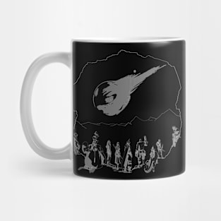 Final Fantasy 7 Rebirth Meteor Dark Mug